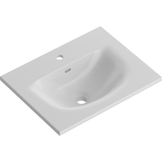 Тумба подвесная с раковиной BelBagno MARINO-CER-MINI-500-2C-SO-BL-P 50 см, bianco lucido - 2 Тумба подвесная с раковиной BelBagno MARINO-CER-MINI-500-2C-SO-BL-P 50 см, bianco lucido фото 2