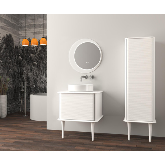 Пенал подвесной BelBagno Idra 55816 45 см, bianco opaco - 2 Пенал подвесной BelBagno Idra 55816 45 см, bianco opaco фото 2