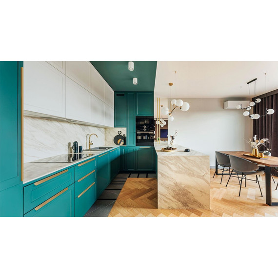 Ручка для мебельной тумбы Cezares Eco 15 см RS156SG.3/96 (1 шт) сатиновое золото фото 5