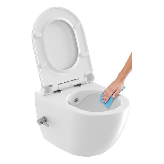 Унитаз-биде подвесной Ravak Uni Chrome RimOff X01912 фото 4