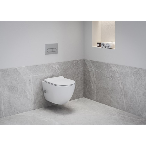 Унитаз-биде подвесной Ravak Uni Chrome RimOff X01912 фото 6