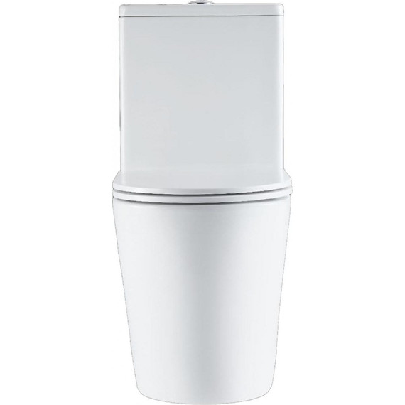 Унитаз-моноблок безободковый Mirsant ARK с крышкой Soft-close (система смыва торнадо) - 2 Унитаз-моноблок безободковый Mirsant ARK с крышкой Soft-close (система смыва торнадо) фото 2