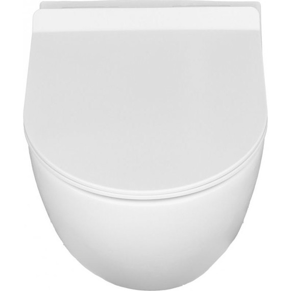 Унитаз подвесной безободковый Mirsant PANDORA Pro УТ000095129 с крышкой Soft-close фото 4