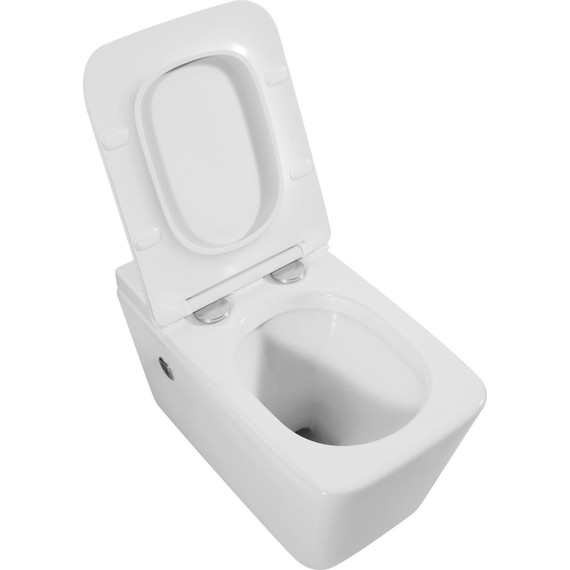 Унитаз подвесной импульсный Mirsant SENS impulse УТ000097619 с крышкой Soft-close фото 4