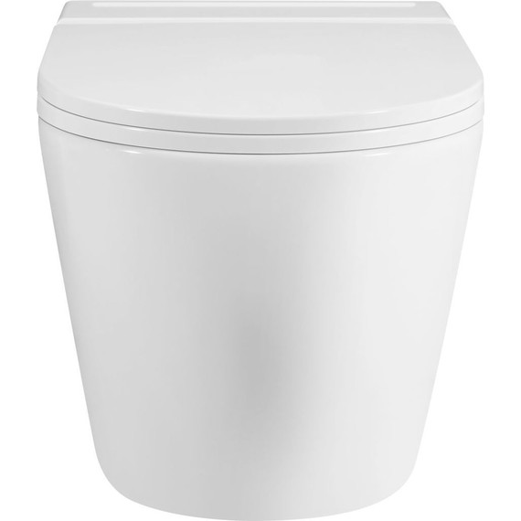 Унитаз подвесной импульсный Mirsant PROXY impulse УТ000097620 с крышкой Soft-close фото 2