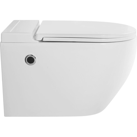 Унитаз подвесной импульсный Mirsant PROXY impulse УТ000097620 с крышкой Soft-close фото 3