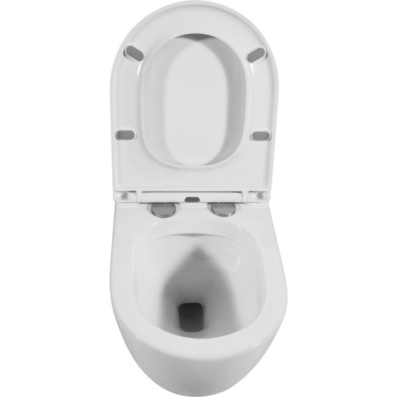 Унитаз подвесной импульсный Mirsant PROXY impulse УТ000097620 с крышкой Soft-close фото 5