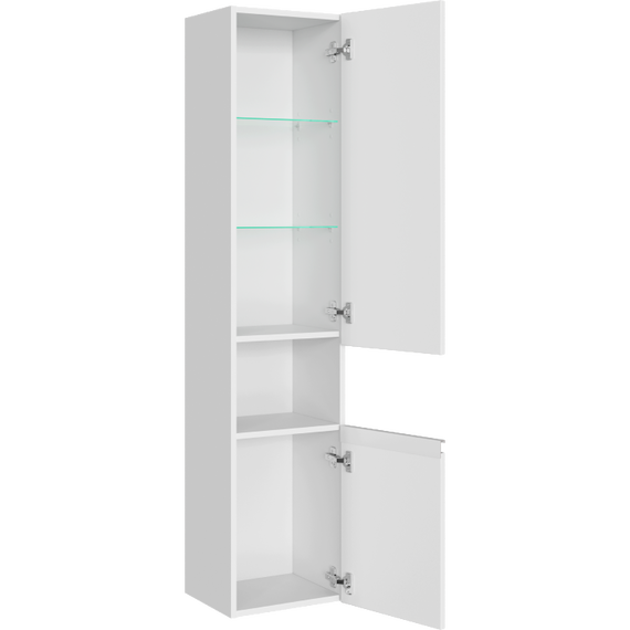 Пенал подвесной Aqwella Rodos 35 см ROD0535, белый - 2 Пенал подвесной Aqwella Rodos 35 см ROD0535, белый фото 2