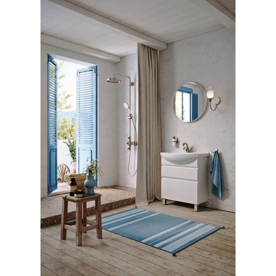 Тумба напольная с раковиной Aqwella Rodos 65 см ROD01062N, белый - 3 Тумба напольная с раковиной Aqwella Rodos 65 см ROD01062N, белый фото 3