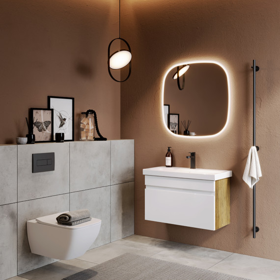 Зеркало Aqwella Aura 100 см AUR0210AH фото 4