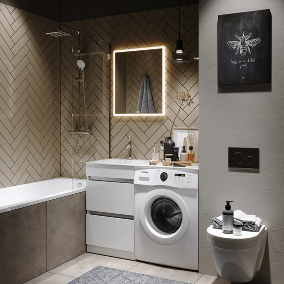 Зеркало Aqwella Vision 70 см VIS0207AH фото 3