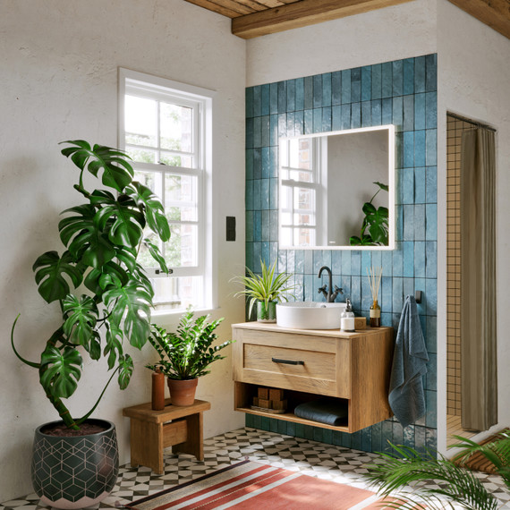 Зеркало Aqwella Vision 100 см VIS0210AH фото 2