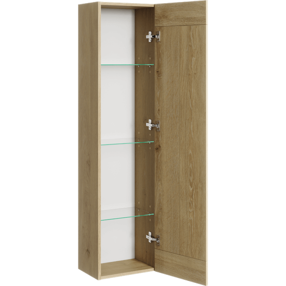 Пенал подвесной Aqwella Astrid 35 см AST0535DD, дуб давос - 2 Пенал подвесной Aqwella Astrid 35 см AST0535DD, дуб давос фото 2