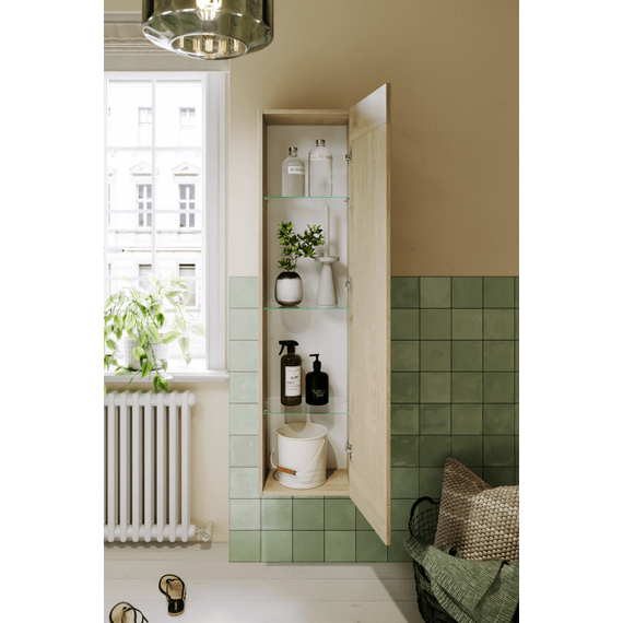 Пенал подвесной Aqwella Astrid 35 см AST0535DD, дуб давос - 4 Пенал подвесной Aqwella Astrid 35 см AST0535DD, дуб давос фото 4