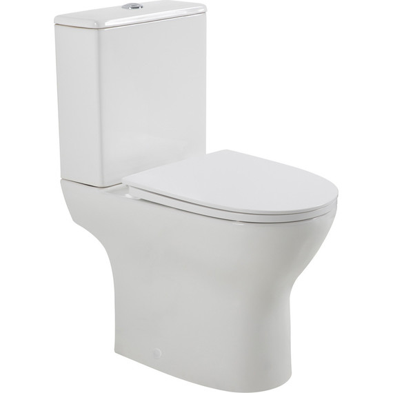 Унитаз-компакт безободковый BelBagno Lounge BB045CPR/SC+BB045/051T с крышкой микролифт - 2 Унитаз-компакт безободковый BelBagno Lounge BB045CPR/SC+BB045/051T с крышкой микролифт фото 2
