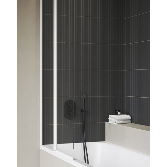 Смеситель для ванны Ravak CR II 063.20BL.O2 X070467, чёрный матовый фото 2