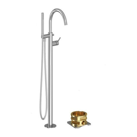 Смеситель для ванны напольный Ravak ES 080.00CR X070499 фото 2