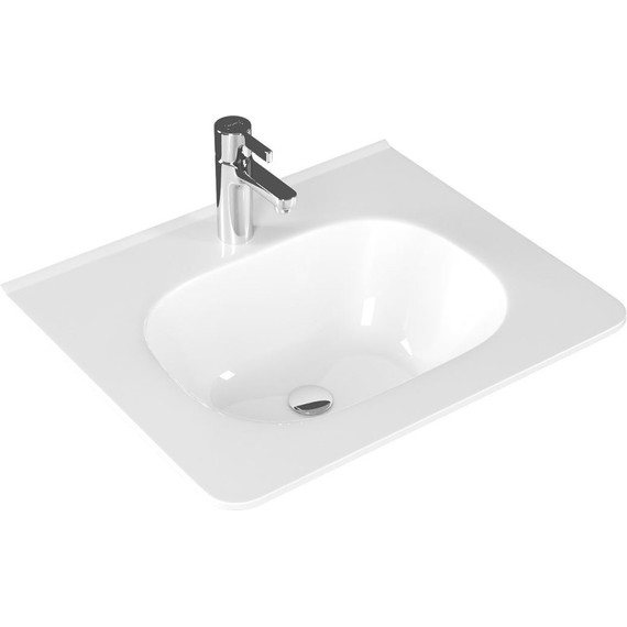 Тумба подвесная с раковиной Mirsant Savag 60 см (раковина Astra 60), белый глянцевый - 4 Тумба подвесная с раковиной Mirsant Savag 60 см (раковина Astra 60), белый глянцевый фото 4