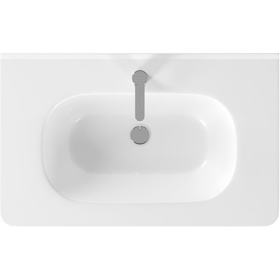 Тумба подвесная с раковиной Mirsant Savag 80 см (раковина Astra 80), серый матовый - 5 Тумба подвесная с раковиной Mirsant Savag 80 см (раковина Astra 80), серый матовый фото 5