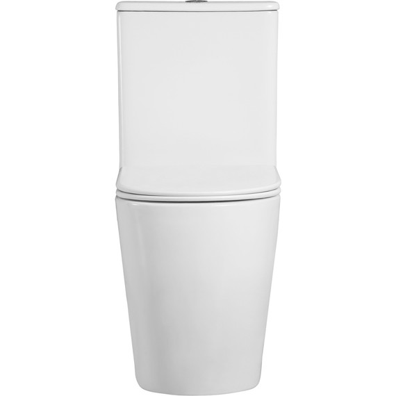 Унитаз-компакт безободковый Azario BONELLE AZ-1229A с крышкой микролифт (система смыва торнадо) - 4 Унитаз-компакт безободковый Azario BONELLE AZ-1229A с крышкой микролифт (система смыва торнадо) фото 4