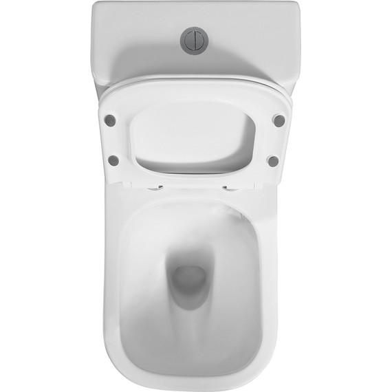 Унитаз-компакт безободковый Azario ESCONDA AZ-1255A с крышкой микролифт (система смыва торнадо) - 4 Унитаз-компакт безободковый Azario ESCONDA AZ-1255A с крышкой микролифт (система смыва торнадо) фото 4