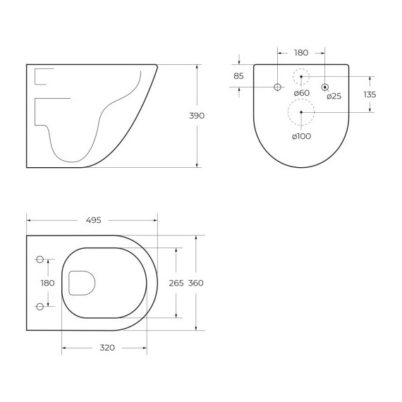 Унитаз подвесной безободковый BelBagno Amanda-Tor BB051CH-TOR-FC/SC (система смыва торнадо) с крышкой микролифт - 13 Унитаз подвесной безободковый BelBagno Amanda-Tor BB051CH-TOR-FC/SC (система смыва торнадо) с крышкой микролифт фото 13