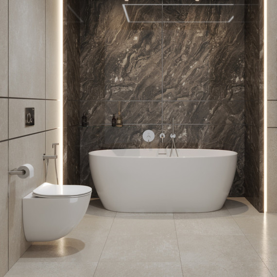 Унитаз подвесной безободковый BelBagno Amanda-Tor BB051CH-TOR-FC/SC (система смыва торнадо) с крышкой микролифт - 5 Унитаз подвесной безободковый BelBagno Amanda-Tor BB051CH-TOR-FC/SC (система смыва торнадо) с крышкой микролифт фото 5