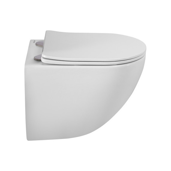 Унитаз подвесной безободковый BelBagno Amanda-Tor BB051CH-TOR-FC/SC (система смыва торнадо) с крышкой микролифт - 9 Унитаз подвесной безободковый BelBagno Amanda-Tor BB051CH-TOR-FC/SC (система смыва торнадо) с крышкой микролифт фото 9