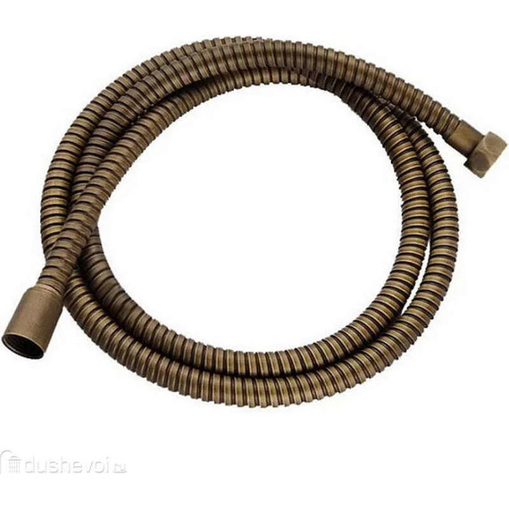 Душевой шланг Cezares 120 см CZR-FMDC2-120-02, бронза фото 