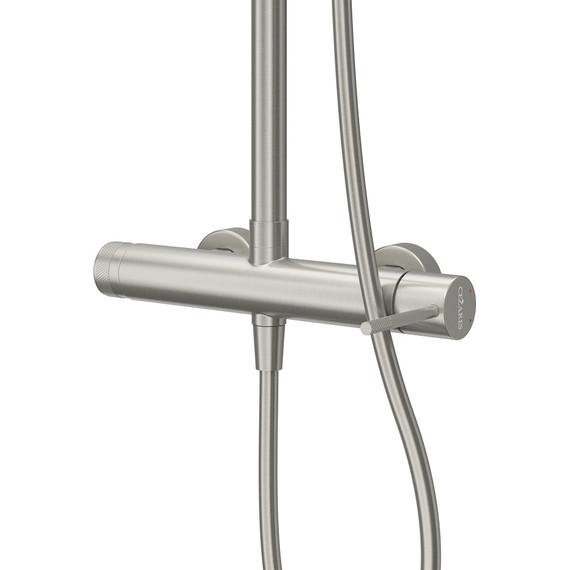 Душевая стойка Cezares RELAX-CD-IN, сатин - 3 Душевая стойка Cezares RELAX-CD-IN, сатин фото 3