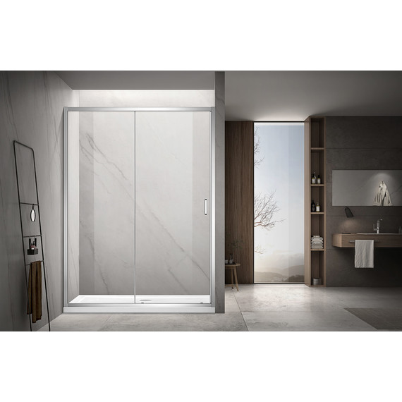 Душевая дверь Aquatek 120 см AQ ARI RA 12020CH, хром/прозрачное - 5 Душевая дверь Aquatek 120 см AQ ARI RA 12020CH, хром/прозрачное фото 5