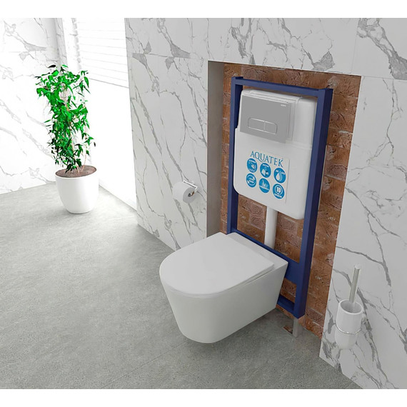 Инсталляция для унитаза Aquatek Standart 50 INS-0000012 - 6 Инсталляция для унитаза Aquatek Standart 50 INS-0000012 фото 6