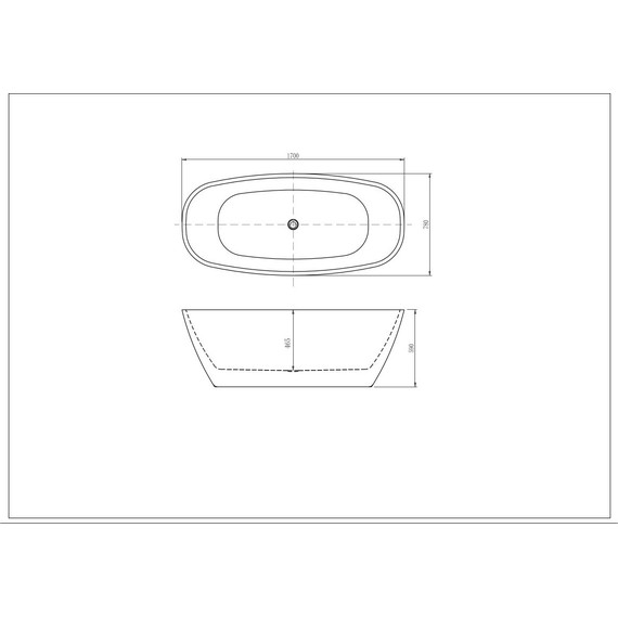 Ванна отдельностоящая Aquatek Тера 170x78 см AQ-128778Wt фото 8