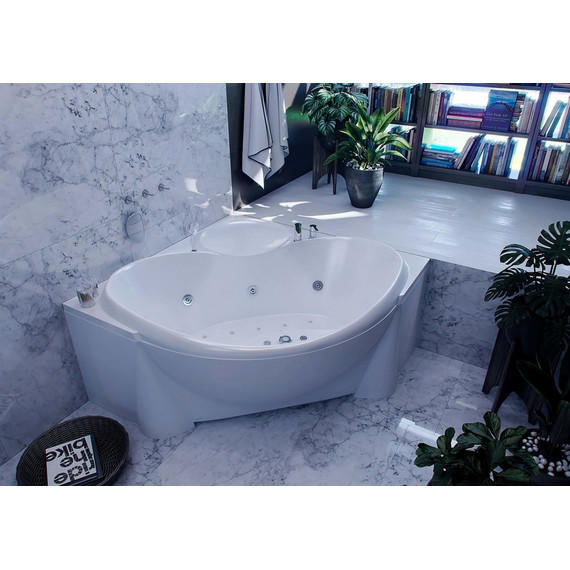 Ванна акриловая Aquatek Эпсилон 150х150 см - 3 Ванна акриловая Aquatek Эпсилон 150х150 см фото 3