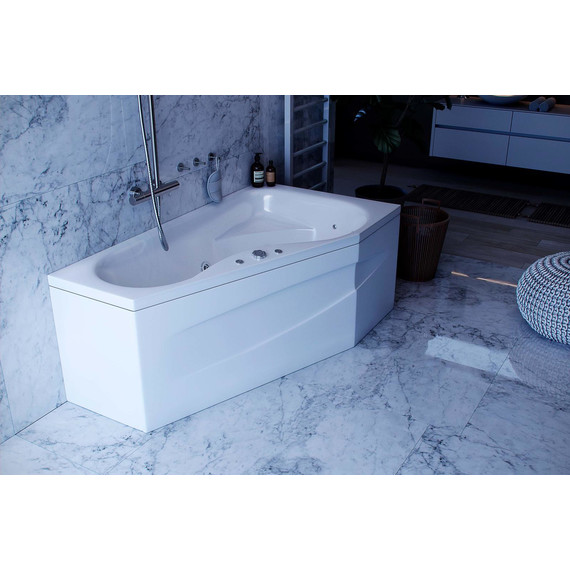 Ванна акриловая Aquatek Медея R 170x95 см - 3 Ванна акриловая Aquatek Медея R 170x95 см фото 3