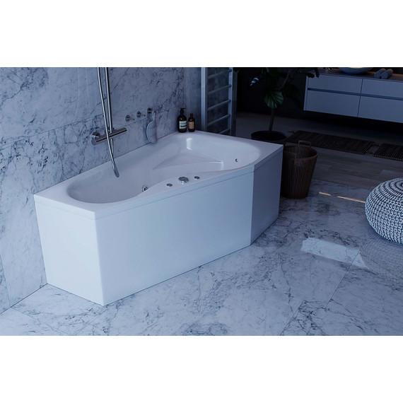 Ванна акриловая Aquatek Медея R 170x95 см - 4 Ванна акриловая Aquatek Медея R 170x95 см фото 4