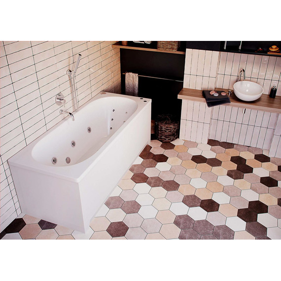 Ванна акриловая Aquatek Оберон 170x70 см, Размер - мм: 1700х700 - 3 Ванна акриловая Aquatek Оберон 170x70 см, Размер - мм: 1700х700 фото 3