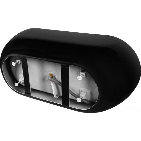 Ванна отдельностоящая Aquatek Афина 170x78 см AQ-144778Bl, чёрный фото 4