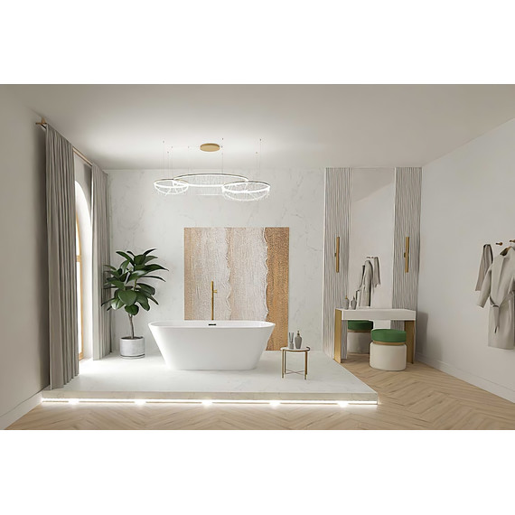 Ванна отдельностоящая Aquatek Хорса 168x76 см AQ-5776 фото 3