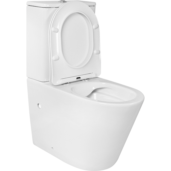 Унитаз-компакт Aquatek Вега AQ2904-00 с тонкой крышкой микролифт фото 2