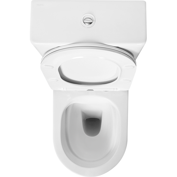 Унитаз-компакт Aquatek Вега AQ2904-00 с тонкой крышкой микролифт фото 5