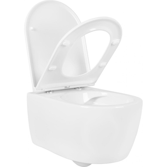 Унитаз подвесной безободковый Aquatek Европа AQ1106-00 с крышкой микролифт - 7 Унитаз подвесной безободковый Aquatek Европа AQ1106-00 с крышкой микролифт фото 7