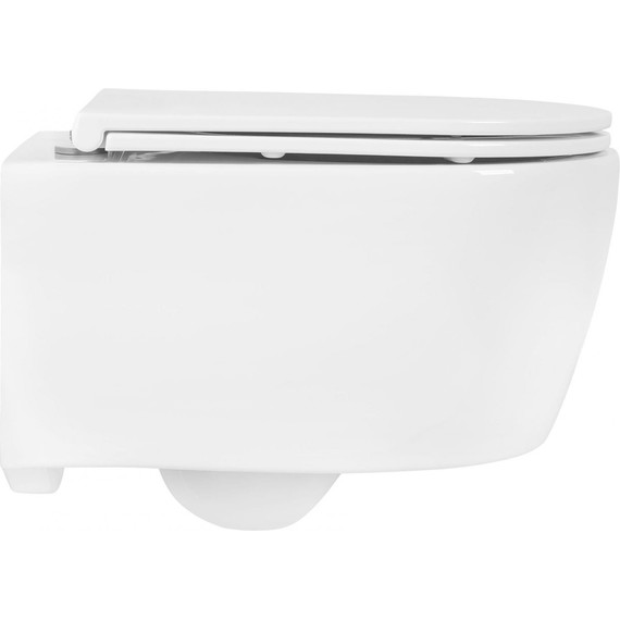 Унитаз подвесной безободковый Aquatek Европа AQ1106L-00 с крышкой микролифт - 4 Унитаз подвесной безободковый Aquatek Европа AQ1106L-00 с крышкой микролифт фото 4