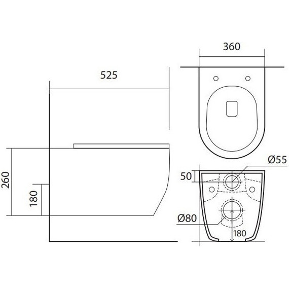 Унитаз подвесной безободковый Aquatek Европа AQ1106L-00 с крышкой микролифт - 11 Унитаз подвесной безободковый Aquatek Европа AQ1106L-00 с крышкой микролифт фото 11