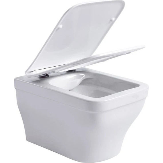 Унитаз подвесной безободковый Aquatek Амадео AQ1163-00 с крышкой микролифт фото 4