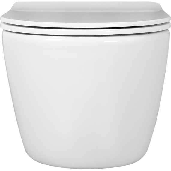 Унитаз подвесной безободковый Aquatek Бетта AQ1253W-00 с крышкой микролифт - 2 Унитаз подвесной безободковый Aquatek Бетта AQ1253W-00 с крышкой микролифт фото 2