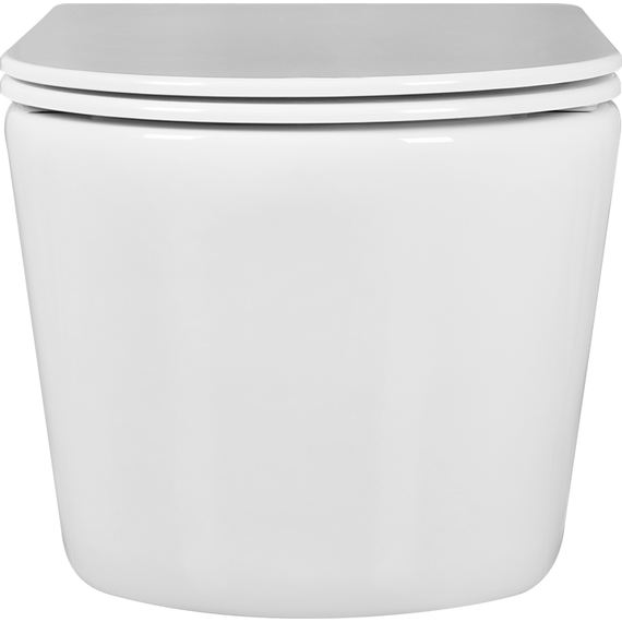 Унитаз подвесной безободковый Aquatek Оберон AQ1363W-00 с крышкой микролифт - 3 Унитаз подвесной безободковый Aquatek Оберон AQ1363W-00 с крышкой микролифт фото 3