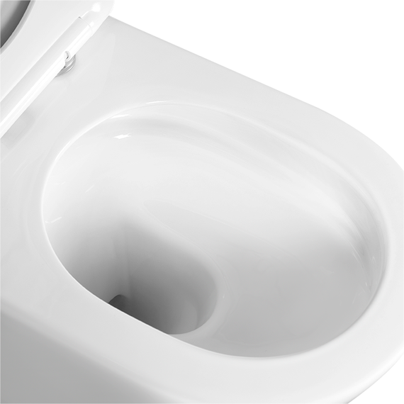 Унитаз подвесной безободковый Aquatek Оберон AQ1363W-00 с крышкой микролифт - 6 Унитаз подвесной безободковый Aquatek Оберон AQ1363W-00 с крышкой микролифт фото 6