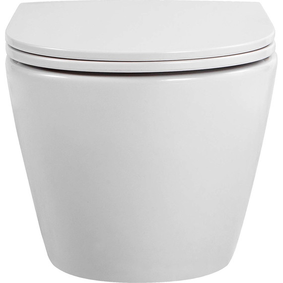 Унитаз подвесной безободковый Aquatek Европа AQ1900-00 с тонкой крышкой микролифт, Цвет производителя: белый - 3 Унитаз подвесной безободковый Aquatek Европа AQ1900-00 с тонкой крышкой микролифт, Цвет производителя: белый фото 3