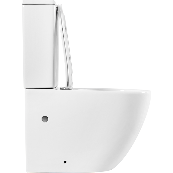 Унитаз-компакт Aquatek Европа AQ2903-00 с тонкой крышкой микролифт - 3 Унитаз-компакт Aquatek Европа AQ2903-00 с тонкой крышкой микролифт фото 3